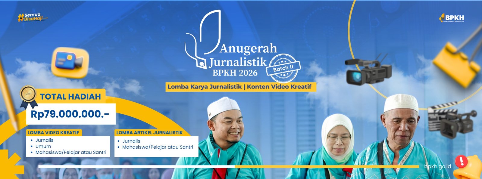 Anugerah Jurnalistik BPKH 2026 Periode II