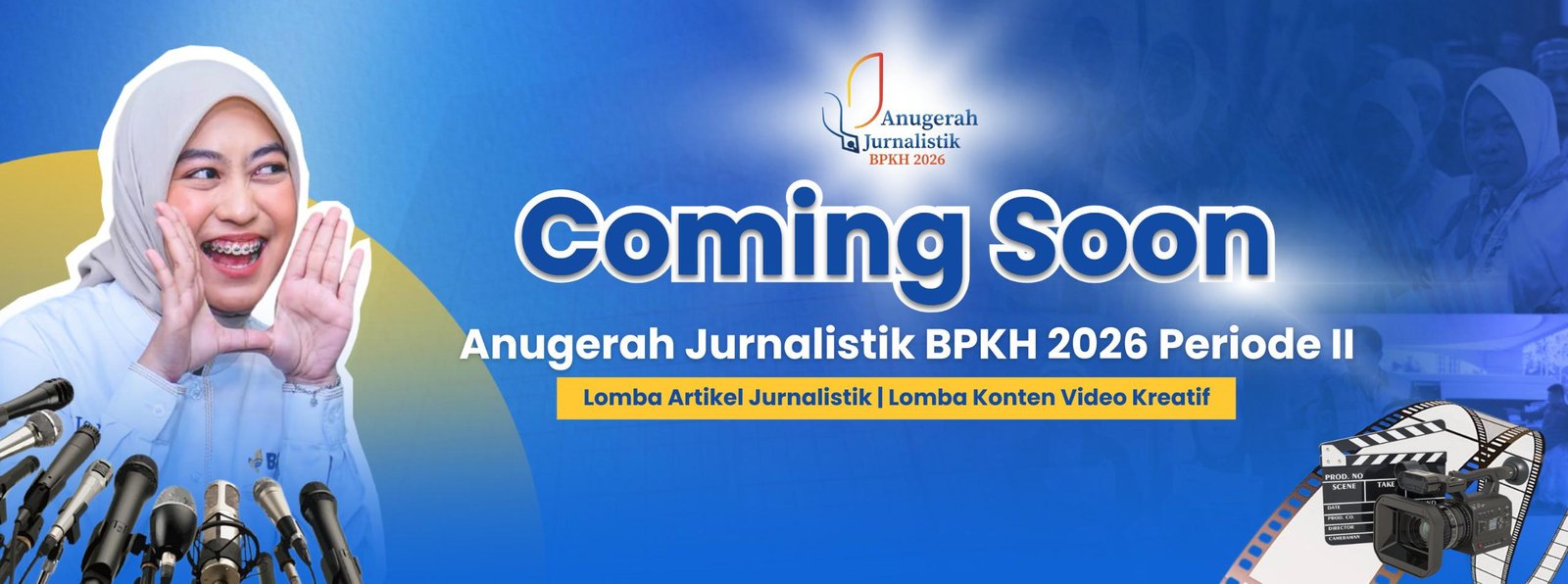 Coming Soon Anugerah Jurnalistik BPKH 2026 Periode II