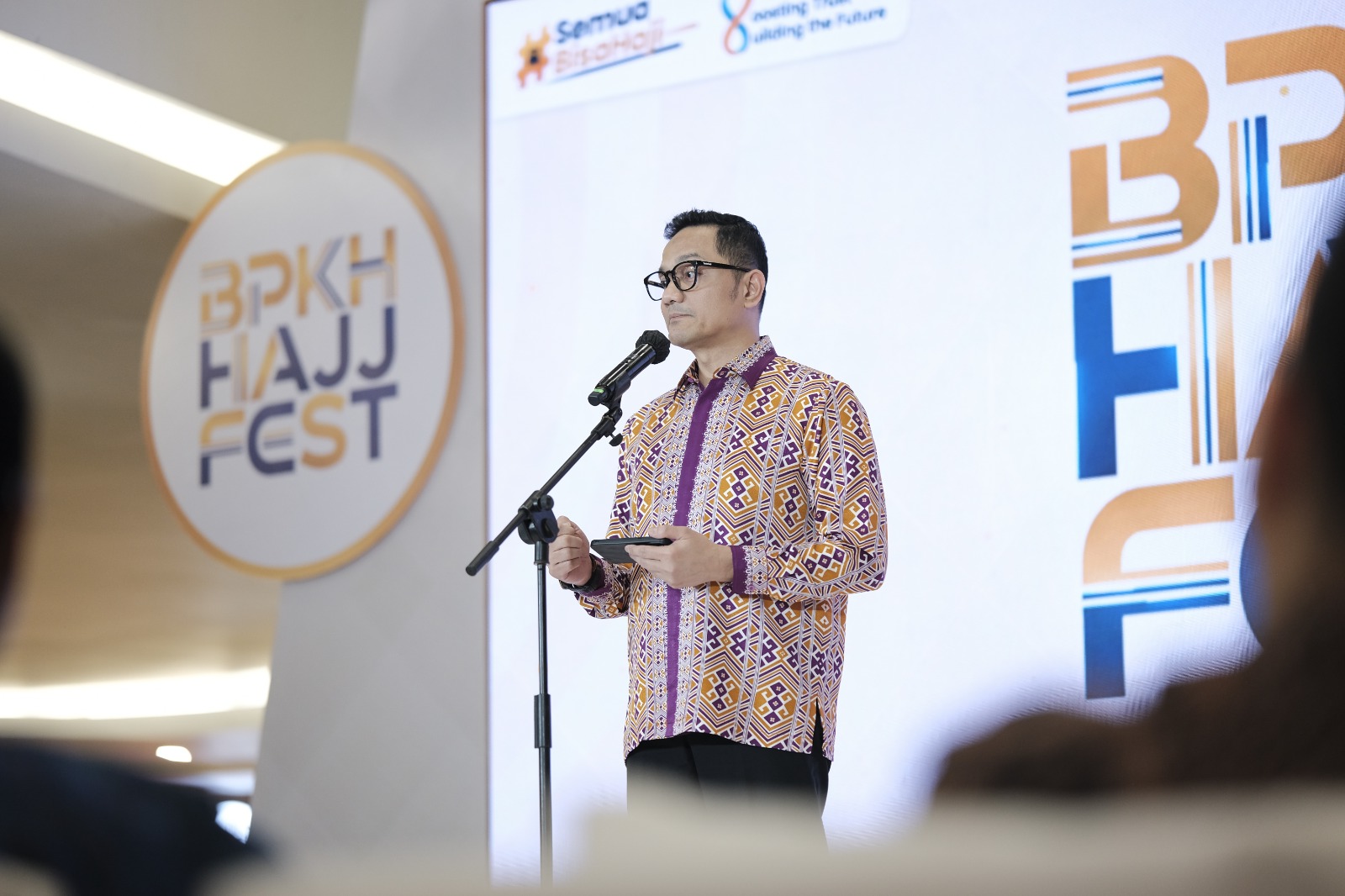 Kepala BPKH, Fadlul I di BPKH Hajj Fest 2025