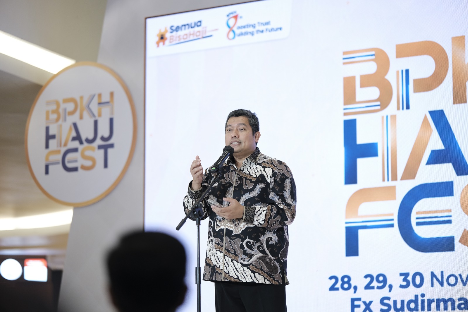 Anggota Badan Pelaksana, Harry di BPKH Hajj Fest 2025