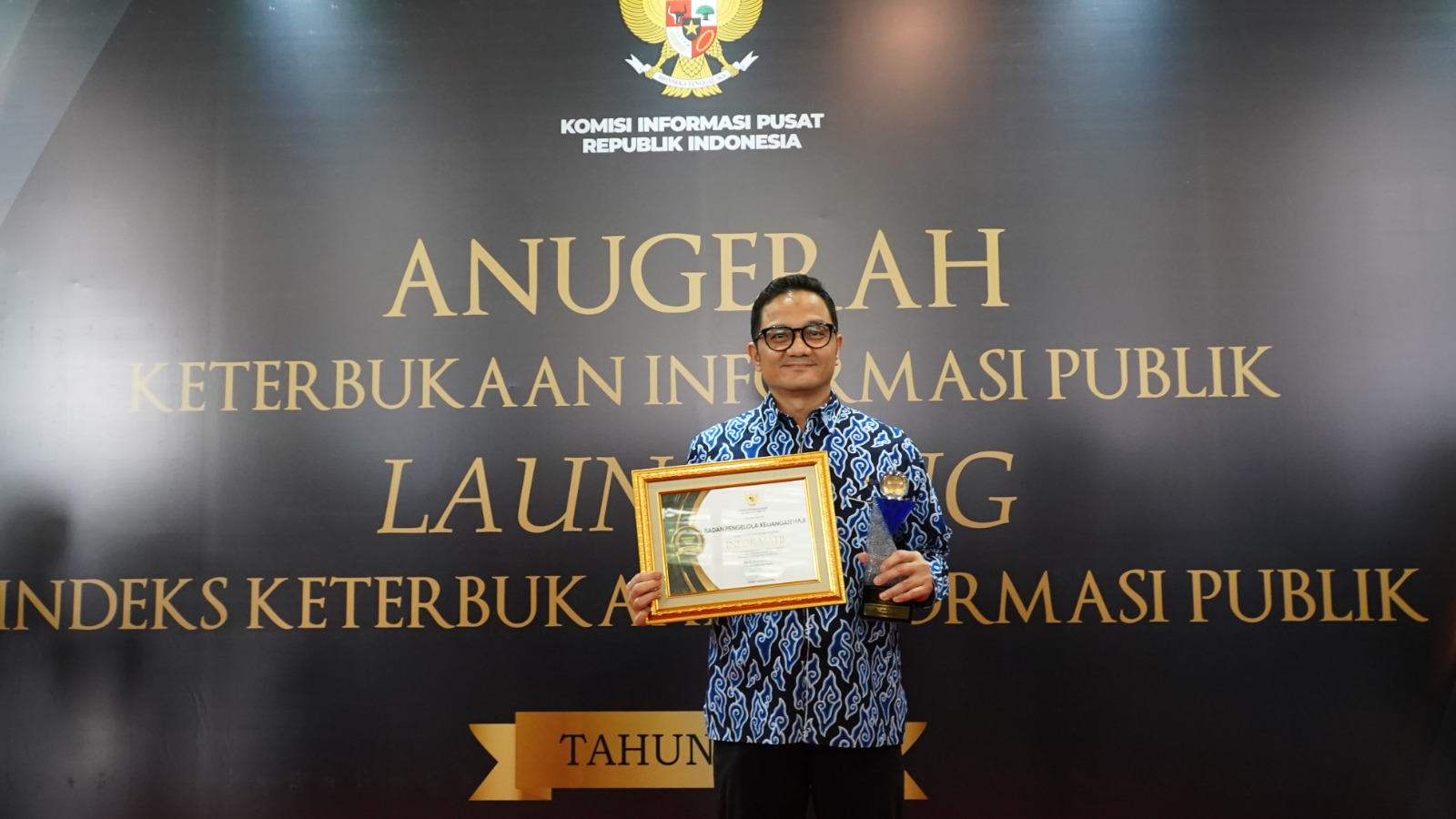 BPKH Raih Penghargaan Keterbukaan Informasi Publik 2025, Mantapkan Langkah Menuju Kualifikasi Informatif Terbaik