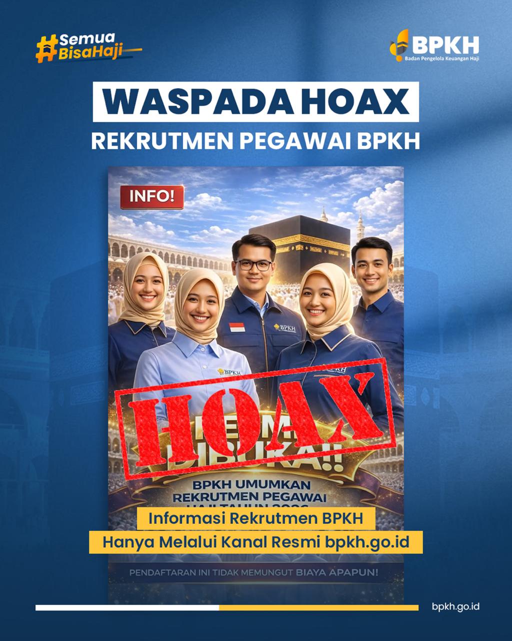 BPKH Umumkan Rekrutmen Pegawai Haji Tahun 2026