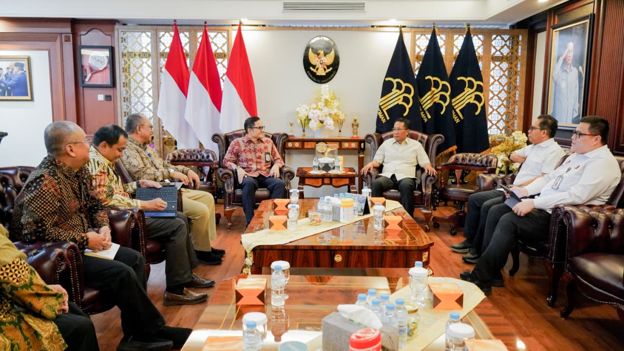 BPKH Temui Menteri Hukum Bahas Akselerasi Revisi UU Pengelolaan Keuangan Haji