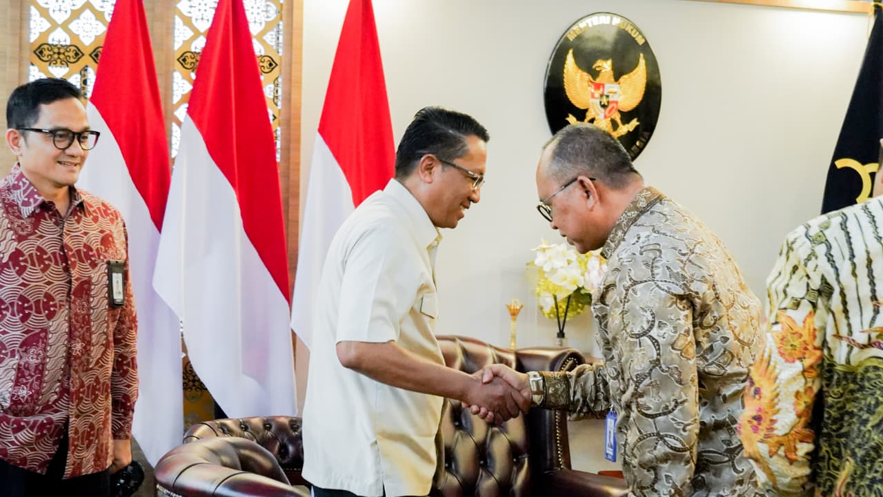BPKH Temui Menteri Hukum Bahas Akselerasi Revisi UU Pengelolaan Keuangan Haji