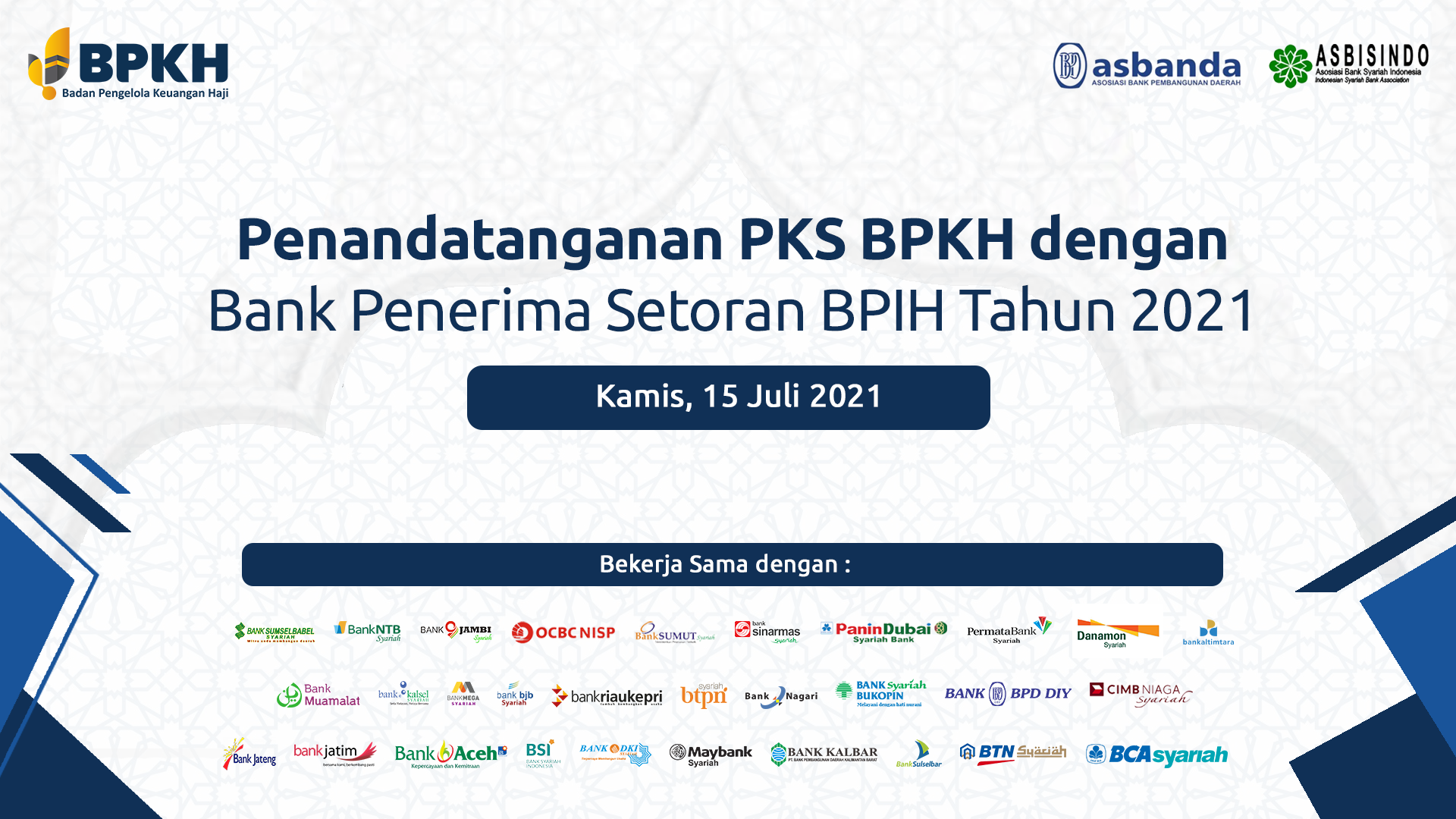 SINERGI PENGELOLAAN KEUANGAN HAJI BPKH BERSAMA BPS BPIH