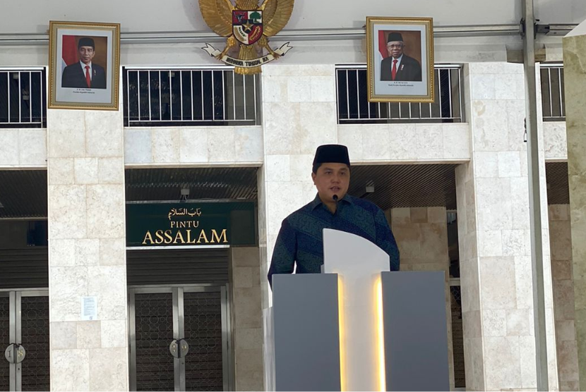 Erick Thohir: Masjid sebagai Mercusuar Peradaban