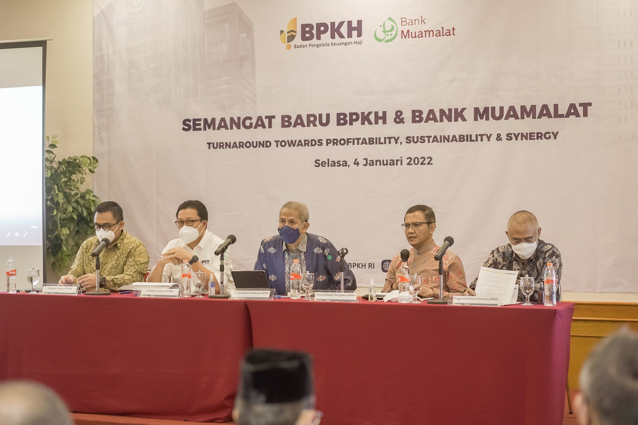 Resmi Miliki BMI: BPKH akan Melakukan Turnaround BMI Menuju Bank Syariah yang Kompetitif, Berkelanjutan(Sustainable) danBersinergi(Synergy).