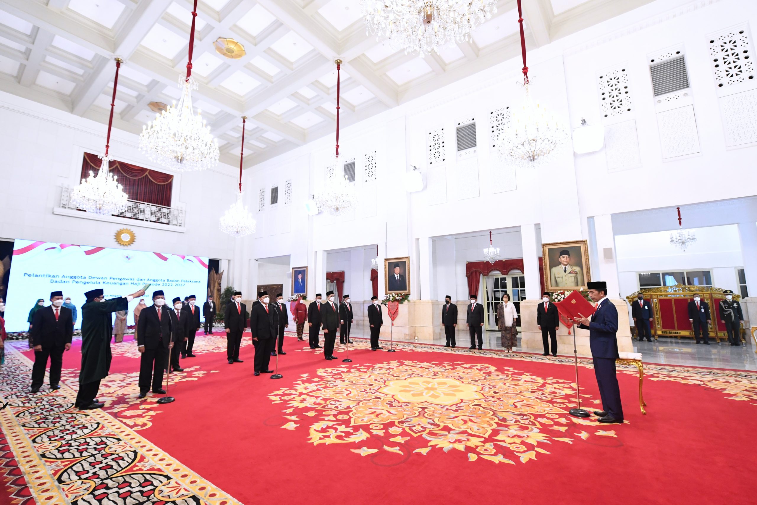 Keputusan Presiden Republik Indonesia Nomor 101/P Tahun 2022