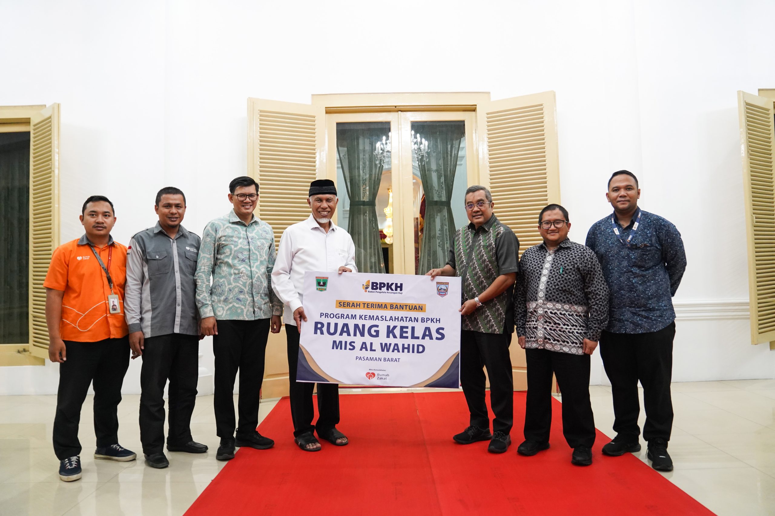 Hancur akibat gempa, BPKH Bangun Kembali Madrasah Al Wahid di Pasaman Barat