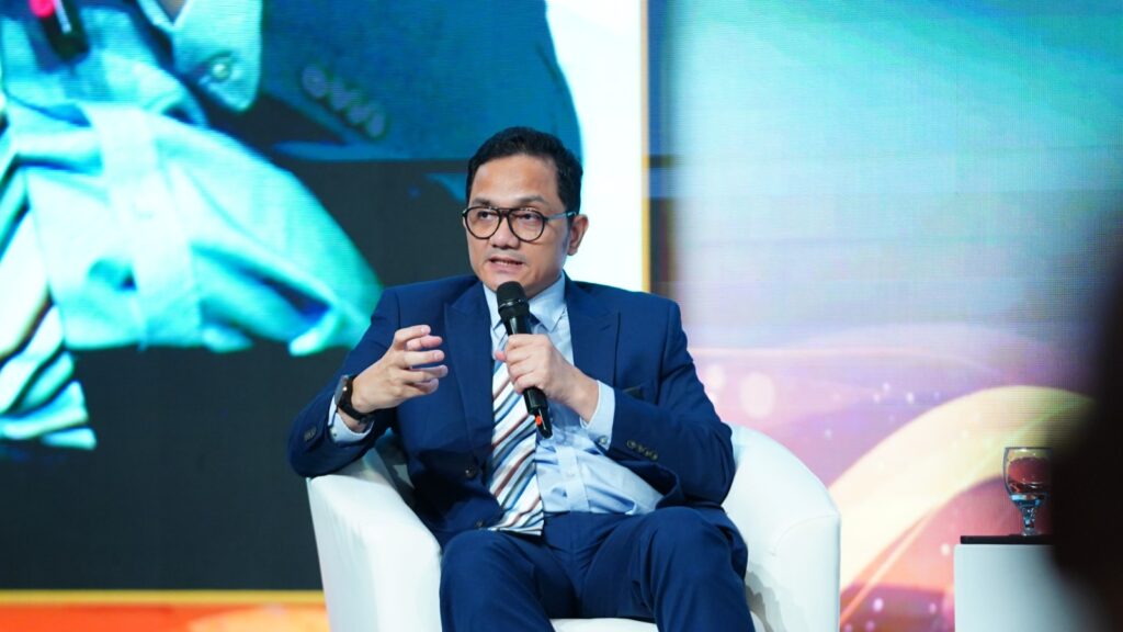 Fadlul Imansyah selaku Kepala Pelaksana BPKH berbicara di The 7th International Hajj Fund Forum