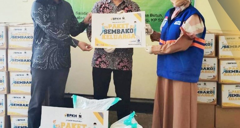 JELANG RAMADAN, BPKH BANTU PAKET SEMBAKO UNTUK 70 RIBU KELUARGA.