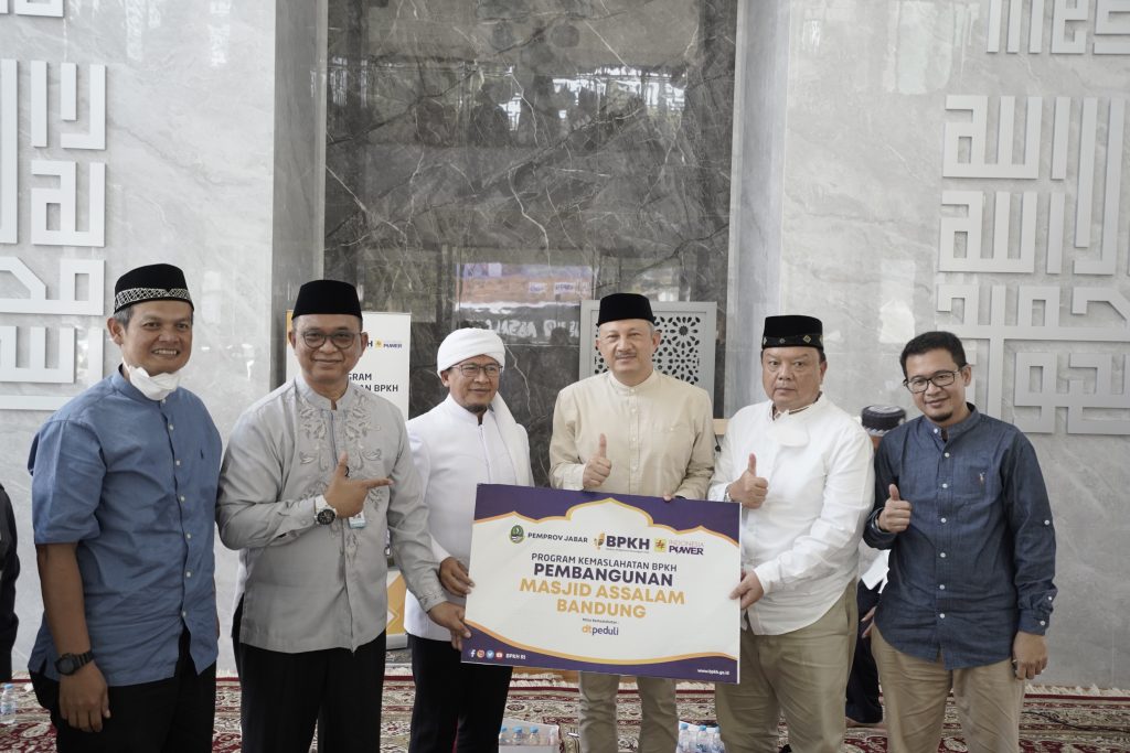 BPKH Gandeng DT Peduli Bangun Kembali Masjid As-Salam di Dago