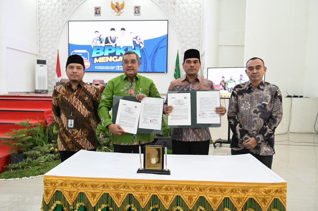 BPKH Gandeng UIN Ar Raniry Kerjasama Pengembangan SDM dan Ekosistem Keuangan Haji