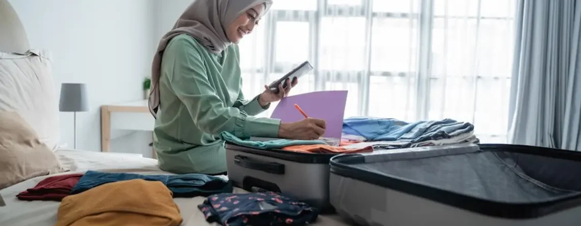 perlengkapan haji untuk perempuan