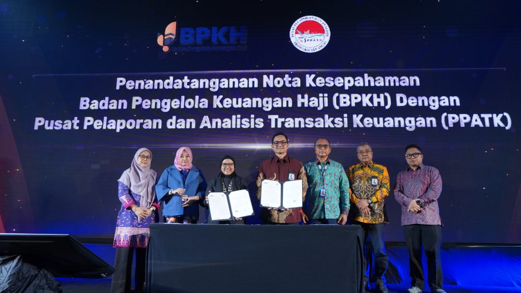 Perkuat Pengelolaan dan Pengawasan Keuangan Haji : BPKH Tanda Tangani Nota Kesepahaman dengan PPATK